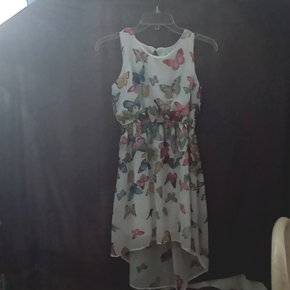 Girls size 14 Butterfly dress